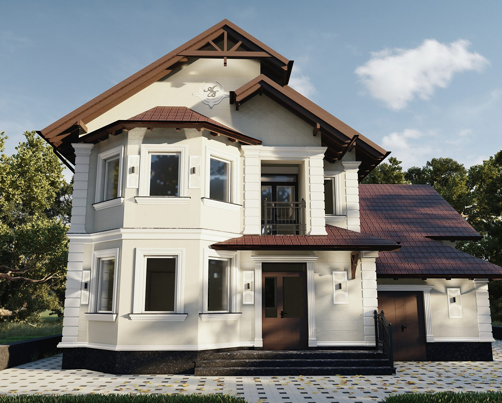 Elemente 3D pentru fațadă
