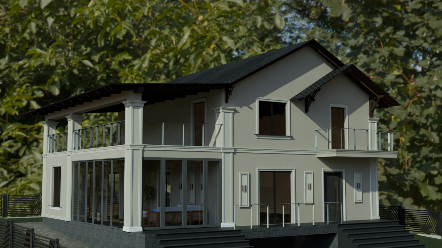 Casă contemporană